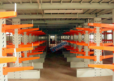 Heavy Duty Cantilever Lumber Storage Racks H Beam Roll - Formed Members